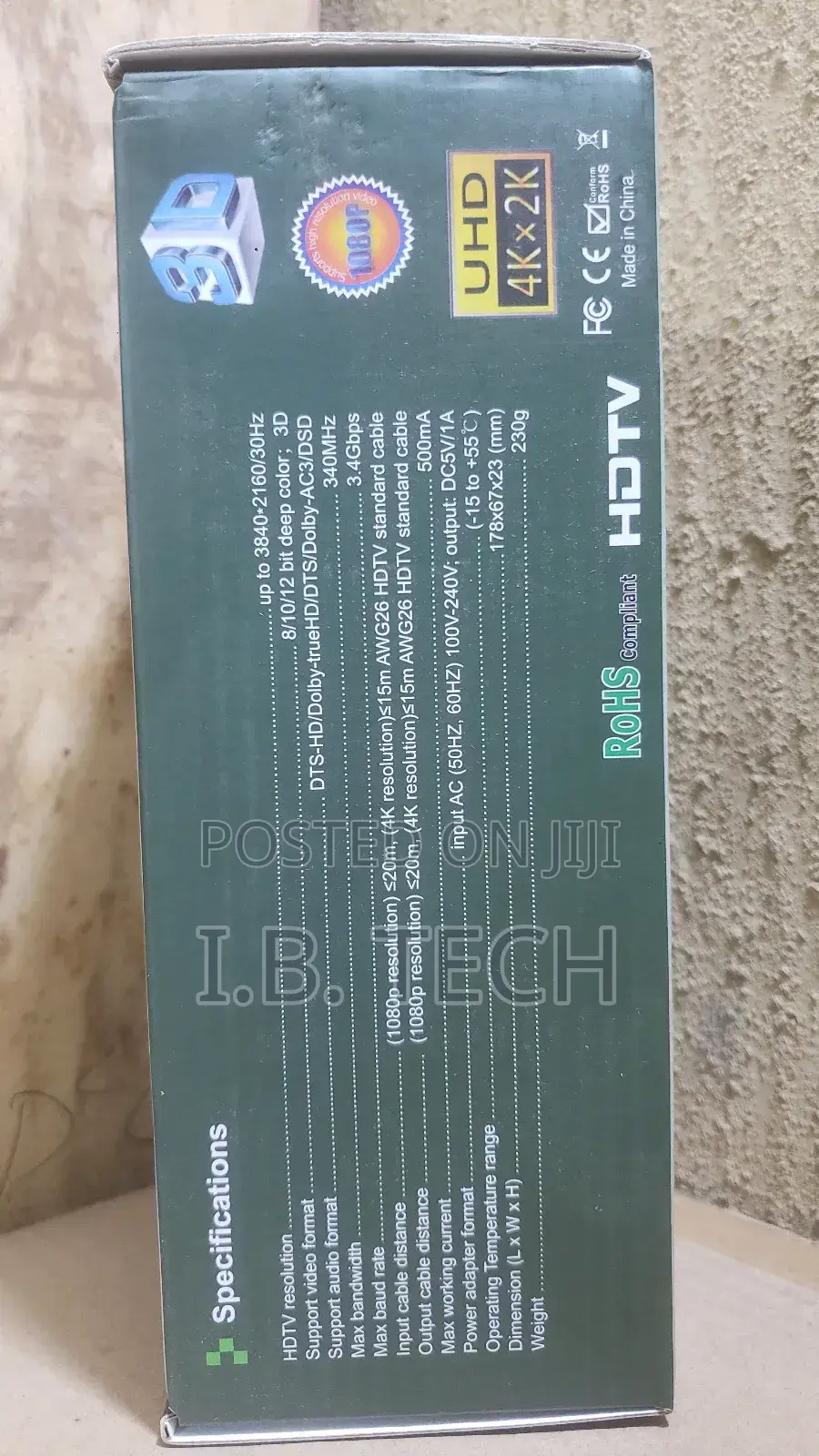 4 Port Hdmi Spliter 3d