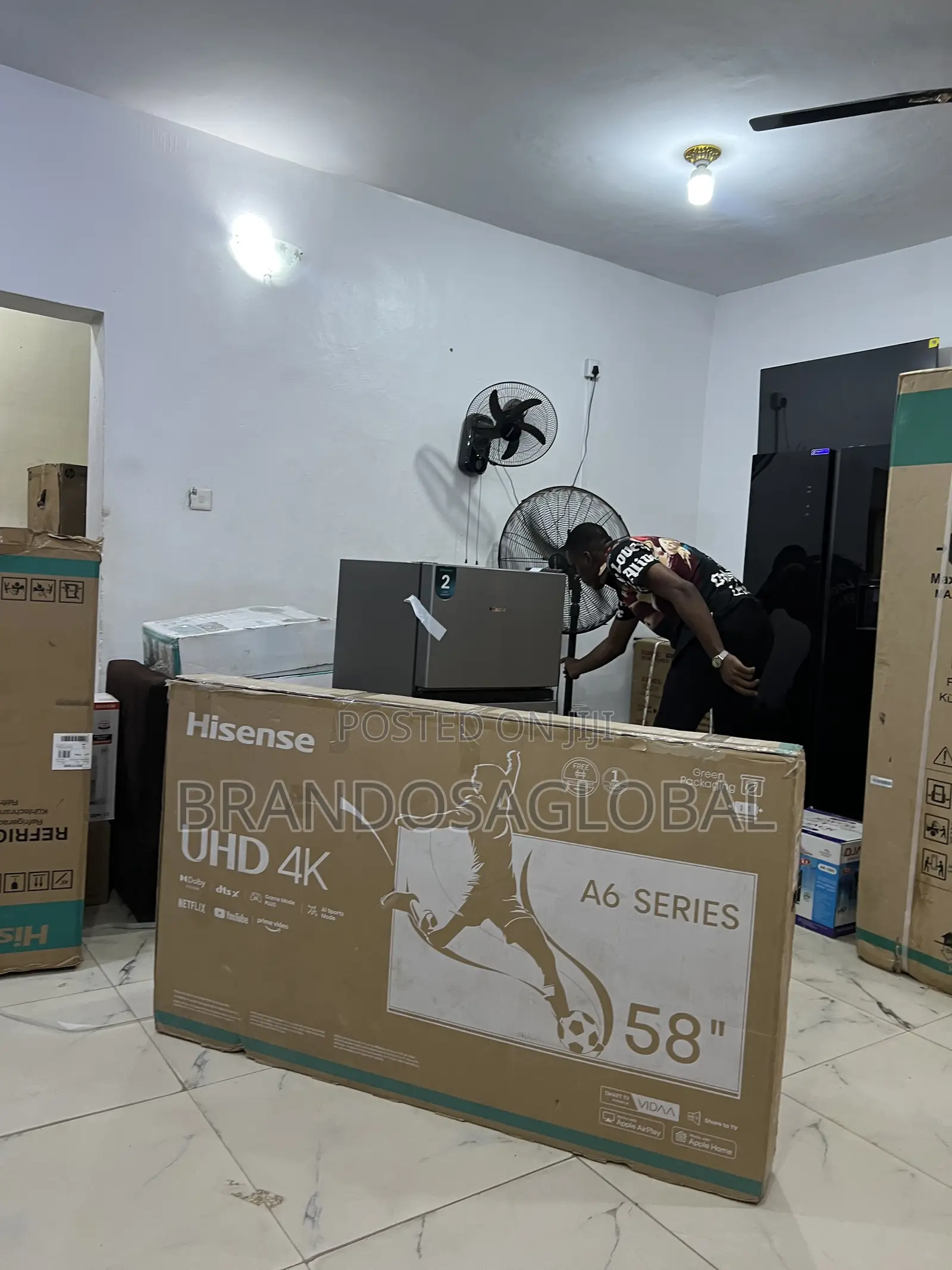 Hisense 58 Inches Uhd Tv Offering Enhanced Viewing Experience