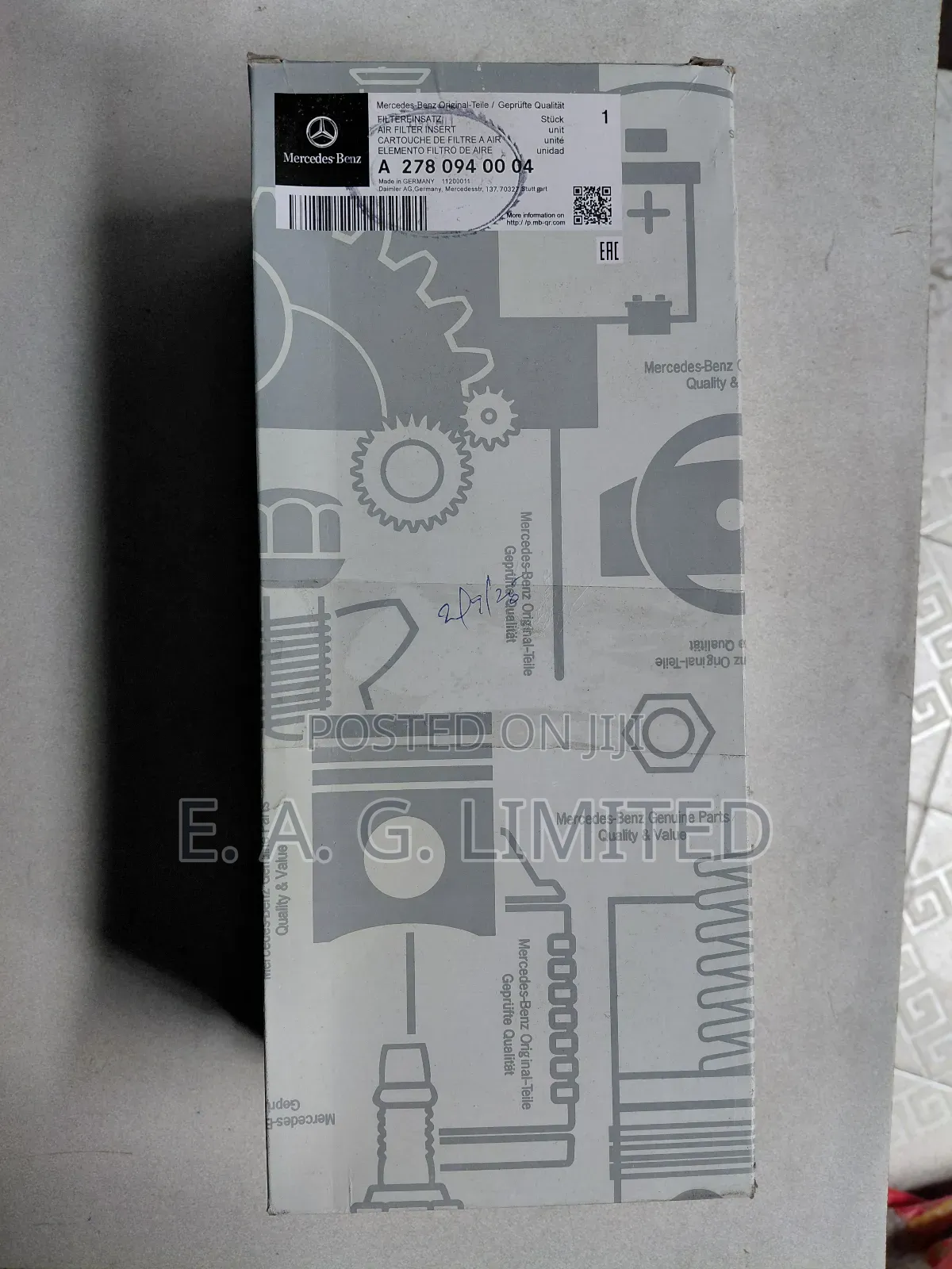Air Filter Element - Mercedes-benz Gl450 V8