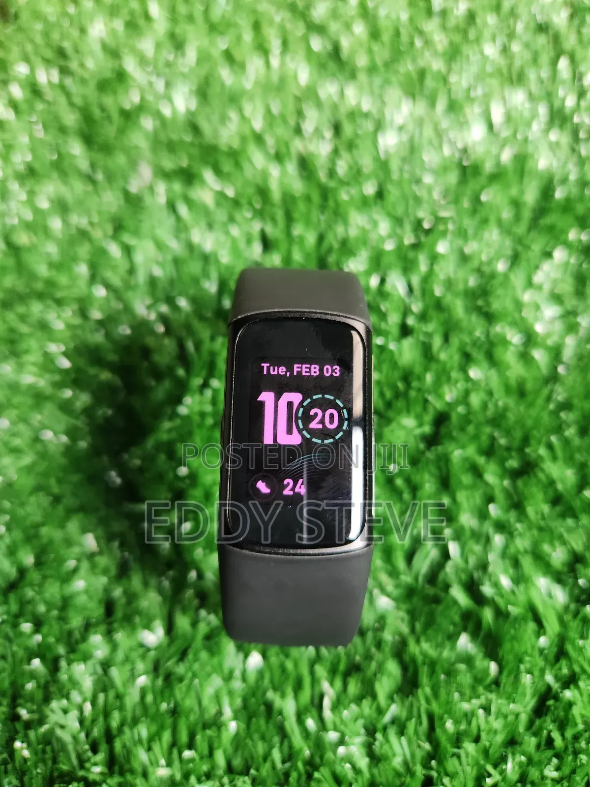 London Used Fitbit Charge 6 Amoled Wristband Activity Tracker Silver