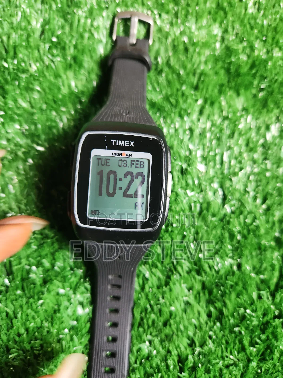 Timex Ironman GPS Unisex Watch Black 38mm Resin Band