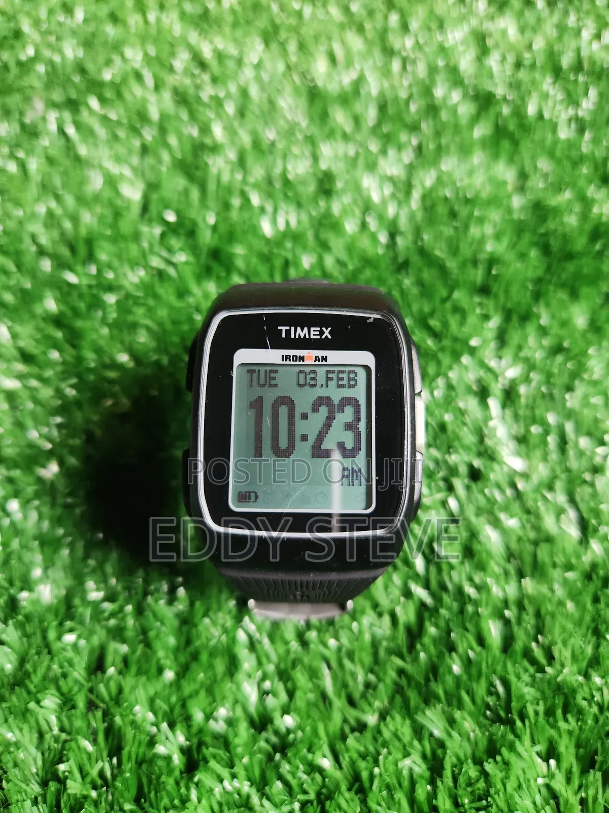 Timex Ironman GPS Unisex Watch Black 38mm Resin Band
