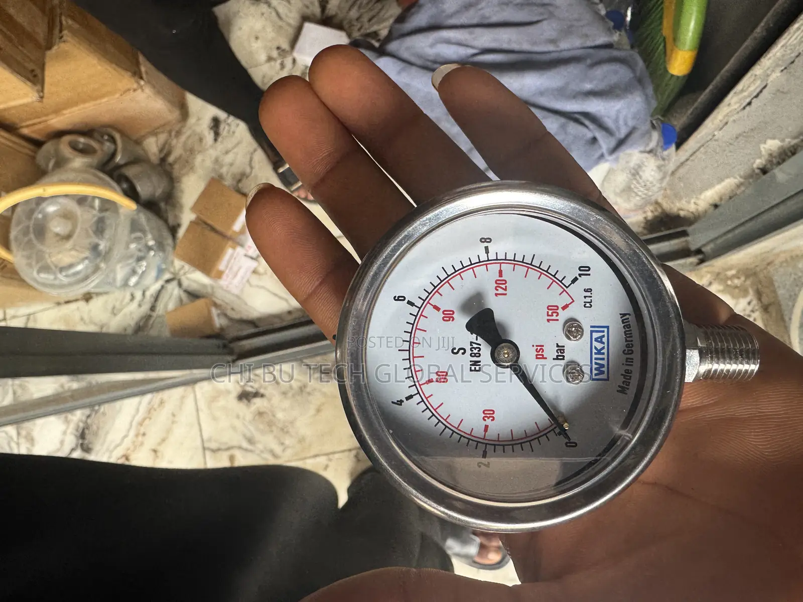 Wika Pressure Gauge 0-150 Bar