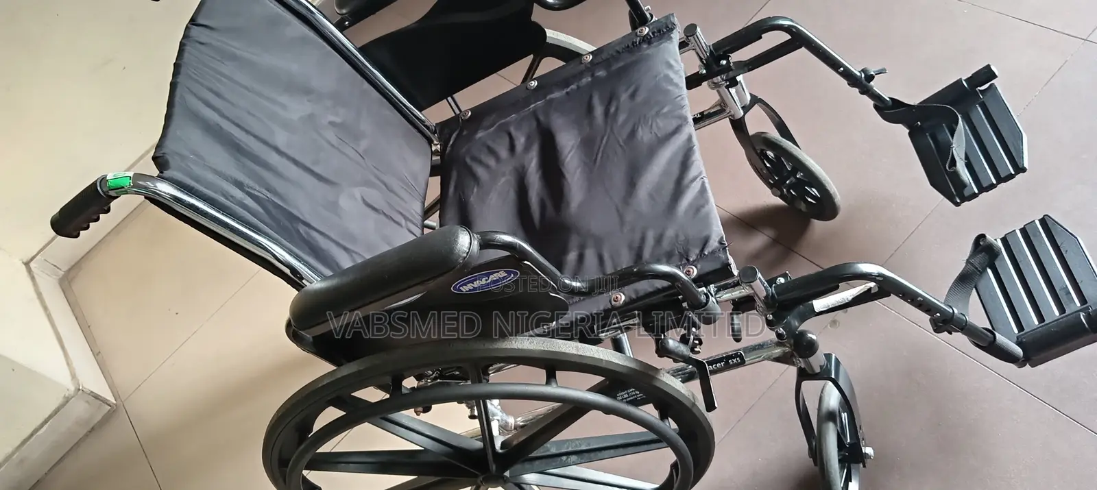Invacare Tracer Sx5 Wheelchair -Chrome/ Black