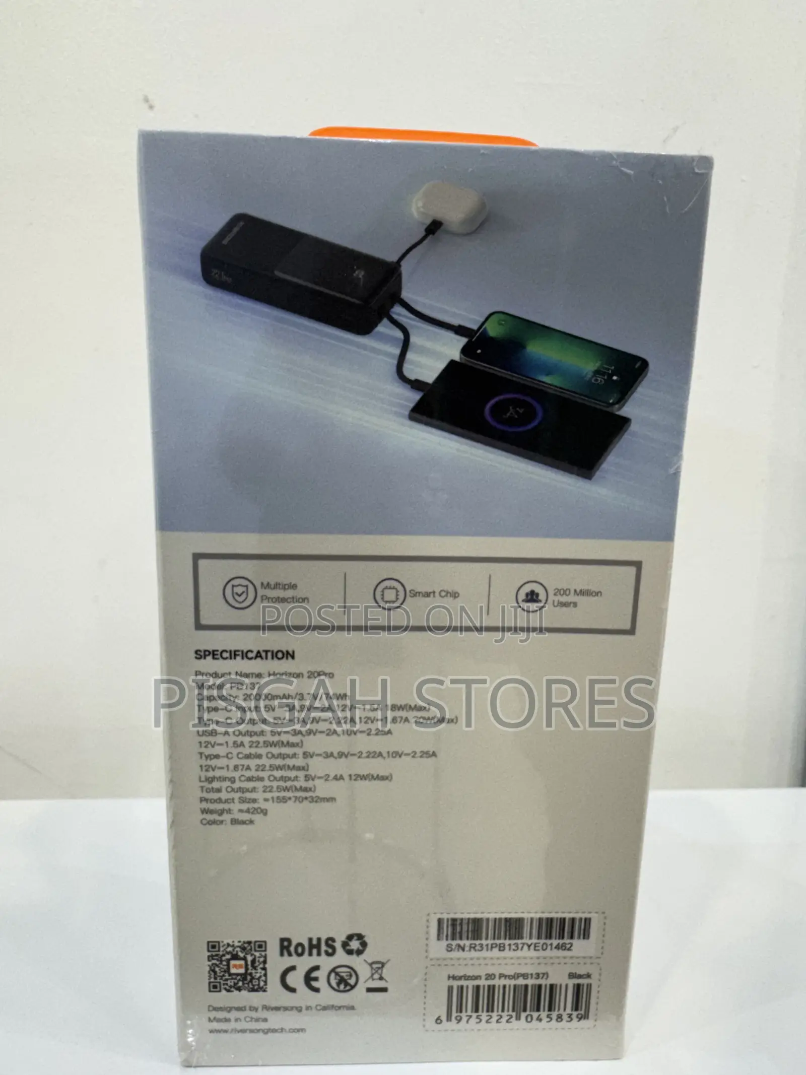 Riversong Horizon 20pro 20,000mah 22.5w Power Bank