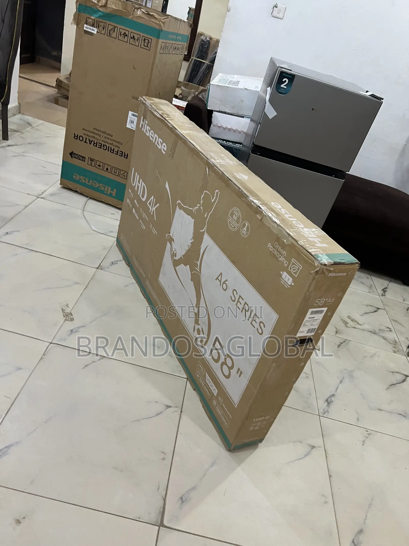 Hisense 58 Inches Uhd Television Designed for Clear Color Display
