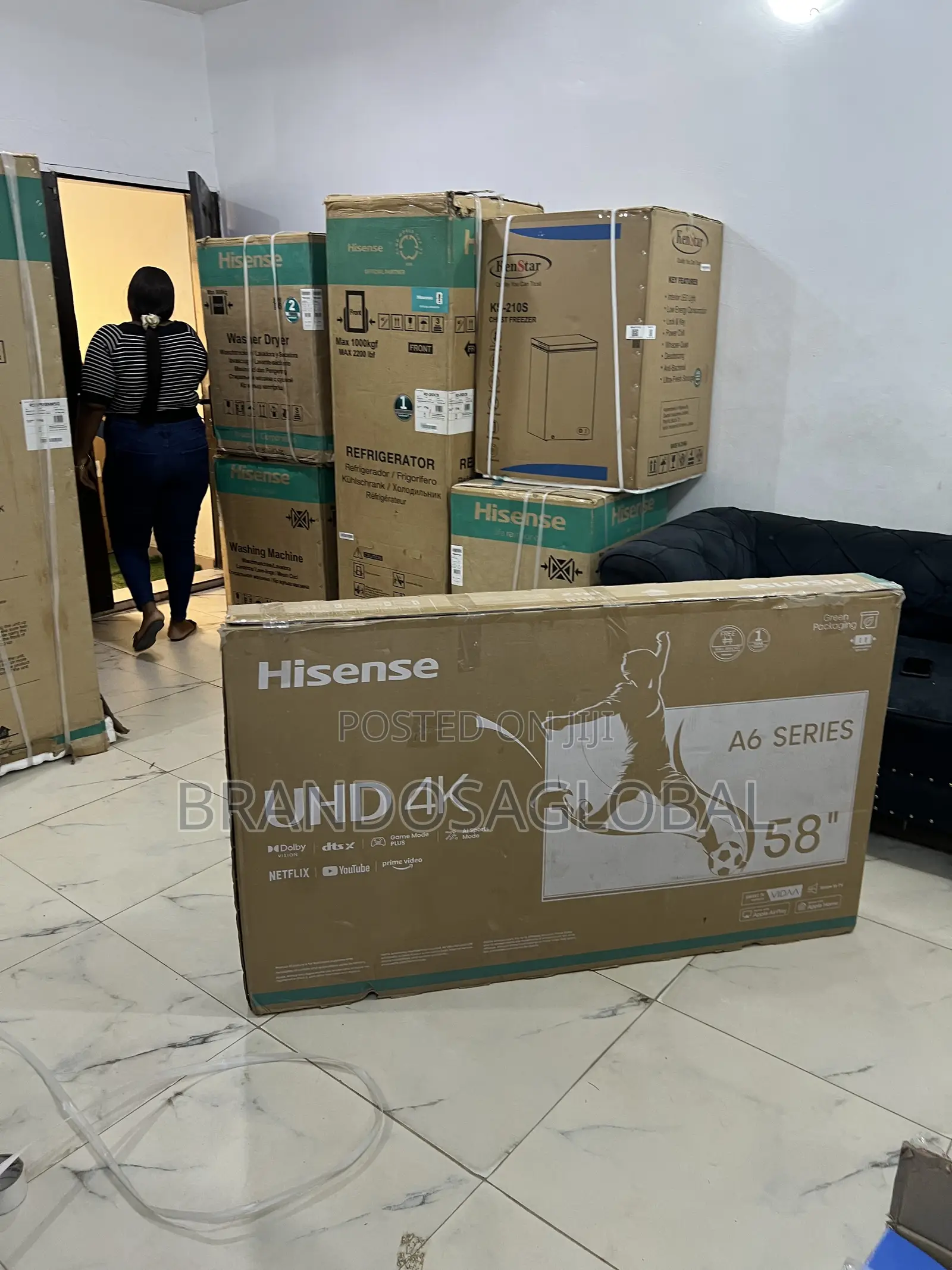 Hisense 58 Inches Uhd Tv Built for Modern Digital Viewing