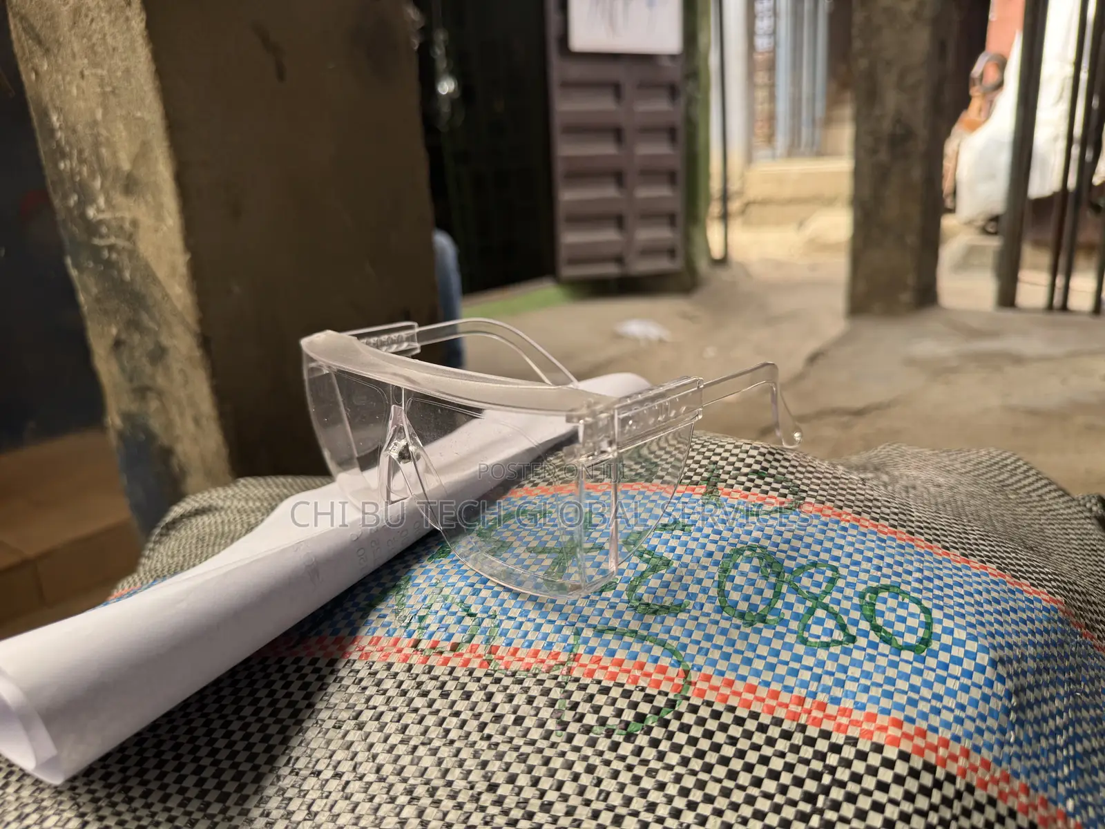 Plastic Safety Goggles.