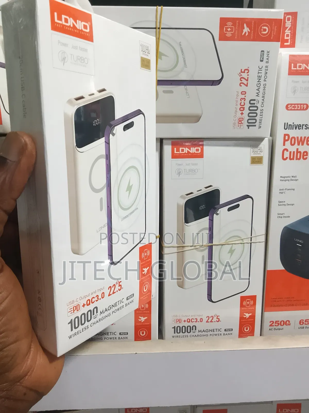 10000mah Ldnio Wireless Power Bank 15w
