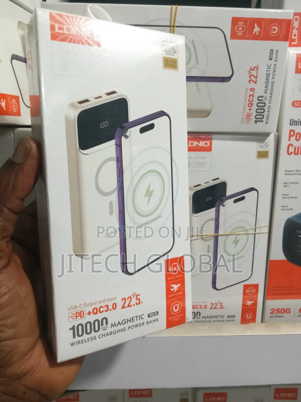 10000mah Ldnio Wireless Power Bank 15w