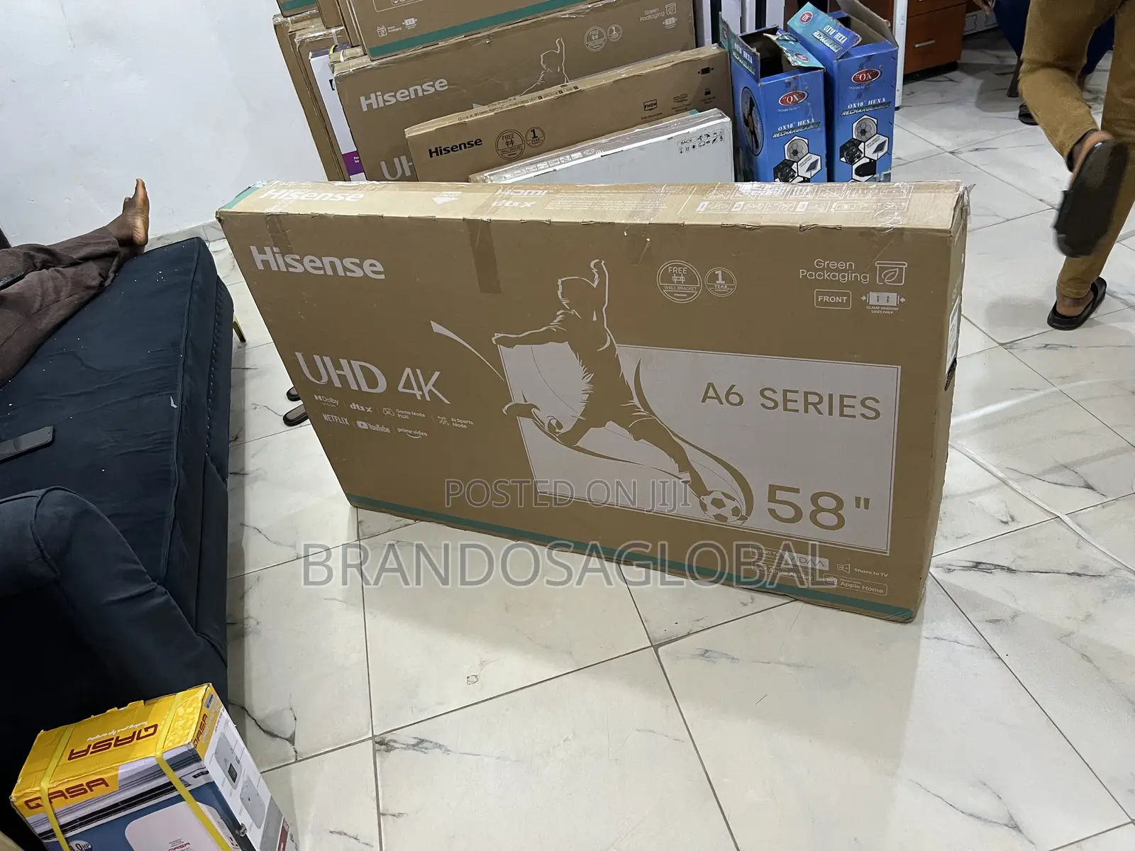 Hisense 58 Inch Smart Tv Supporting Multimedia Playback