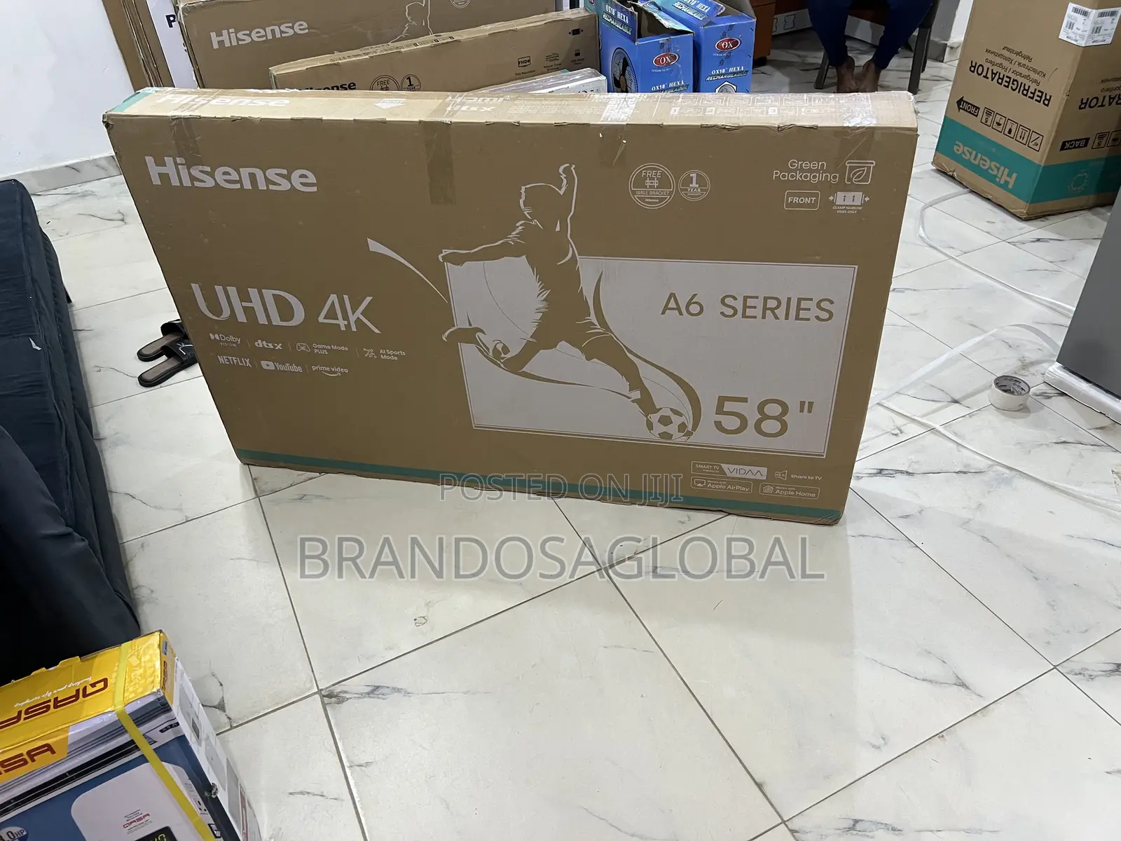Hisense 58 Inch Smart Tv Designed for Wide Viewing Experience