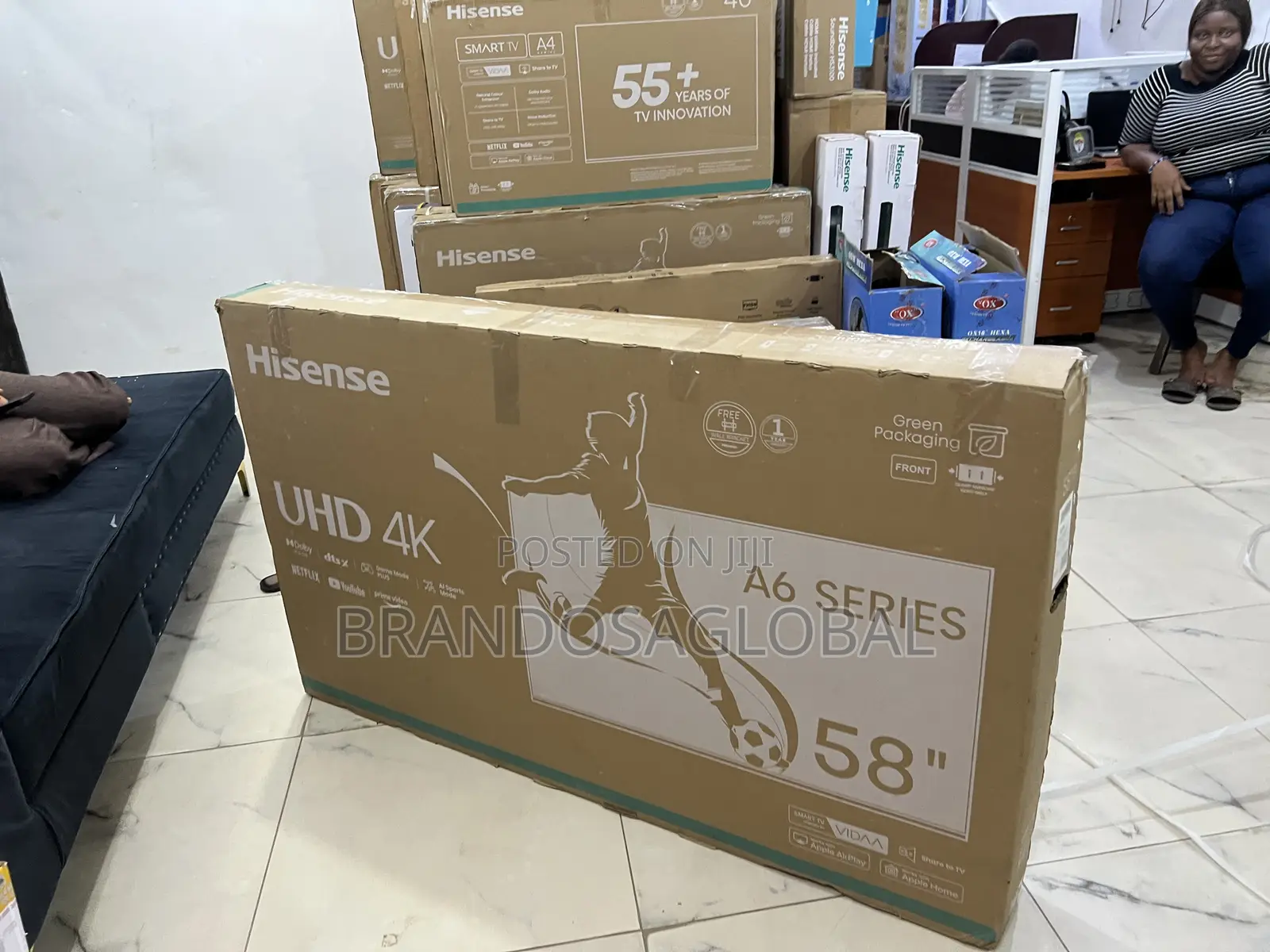 Hisense 58 Inch Smart Television Suitable for Modern Homes