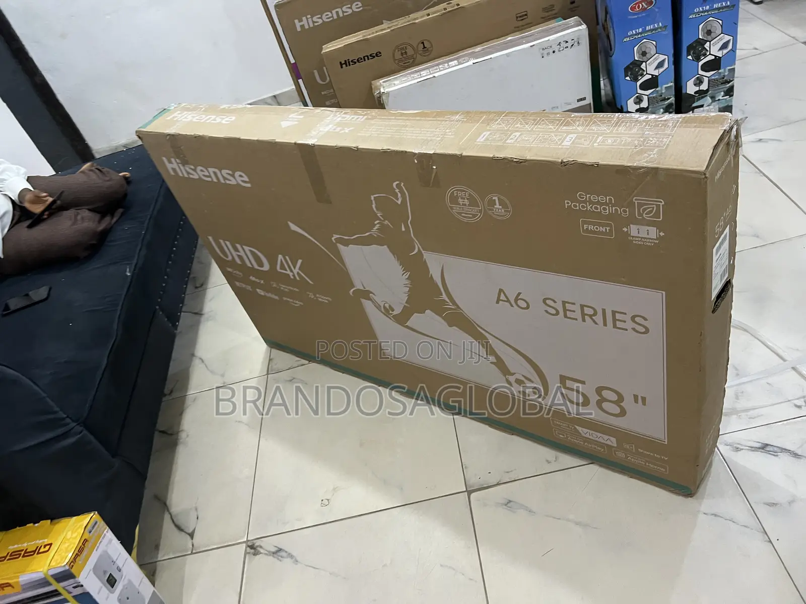 Hisense 58 Inch Smart Tv Offering Immersive Viewing Output