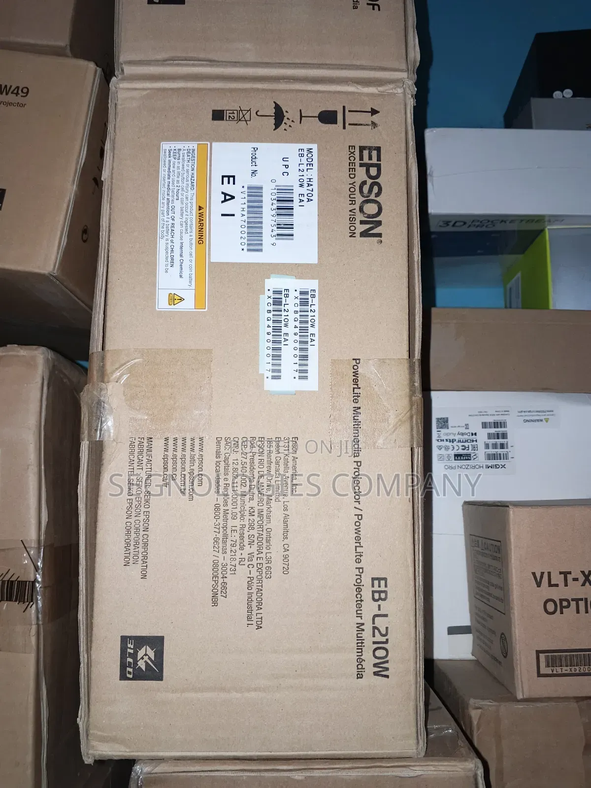 Epson Eb-l210w 4500 Lumens Wxga 3lcd Wireless Laser Projector