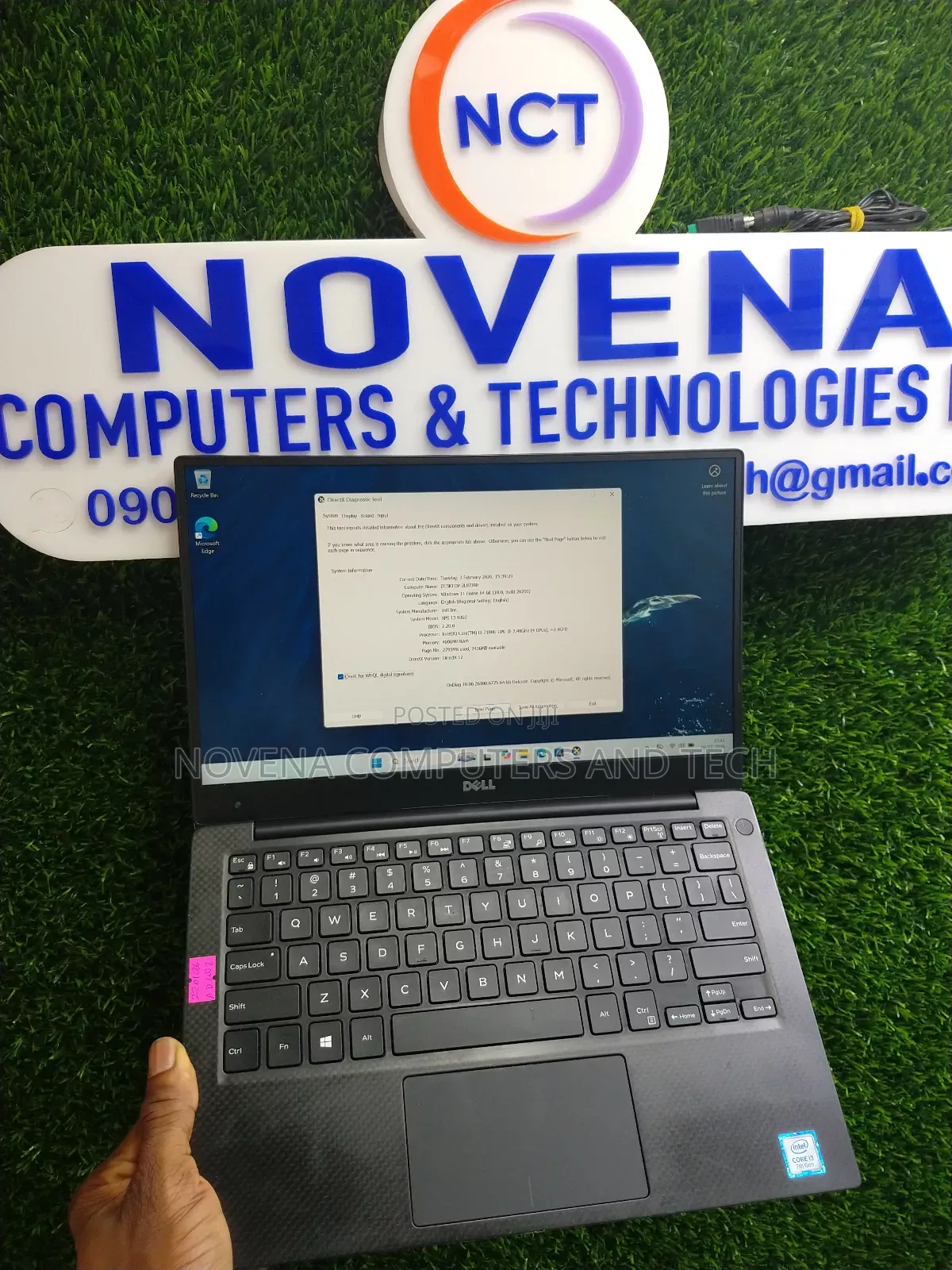 Laptop Dell XPS 13 9360 4GB Intel Core I3 SSD 256GB