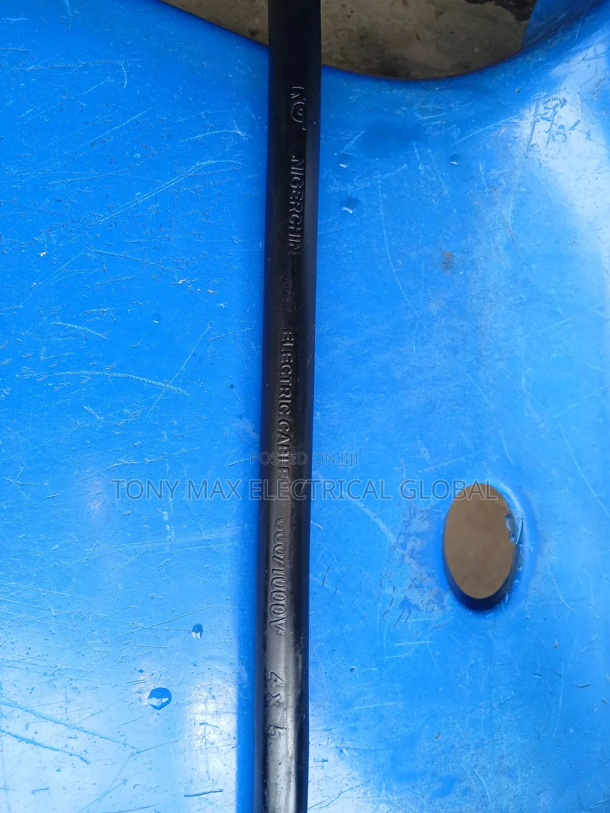 6mm 5core PVC PVC Electric Cable Nigerchin