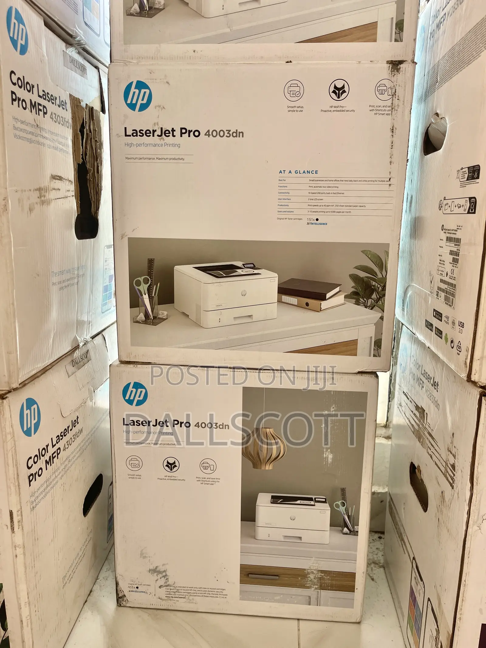 Hp Laserjet Pro 4003dn – High-Speed Black White Printer