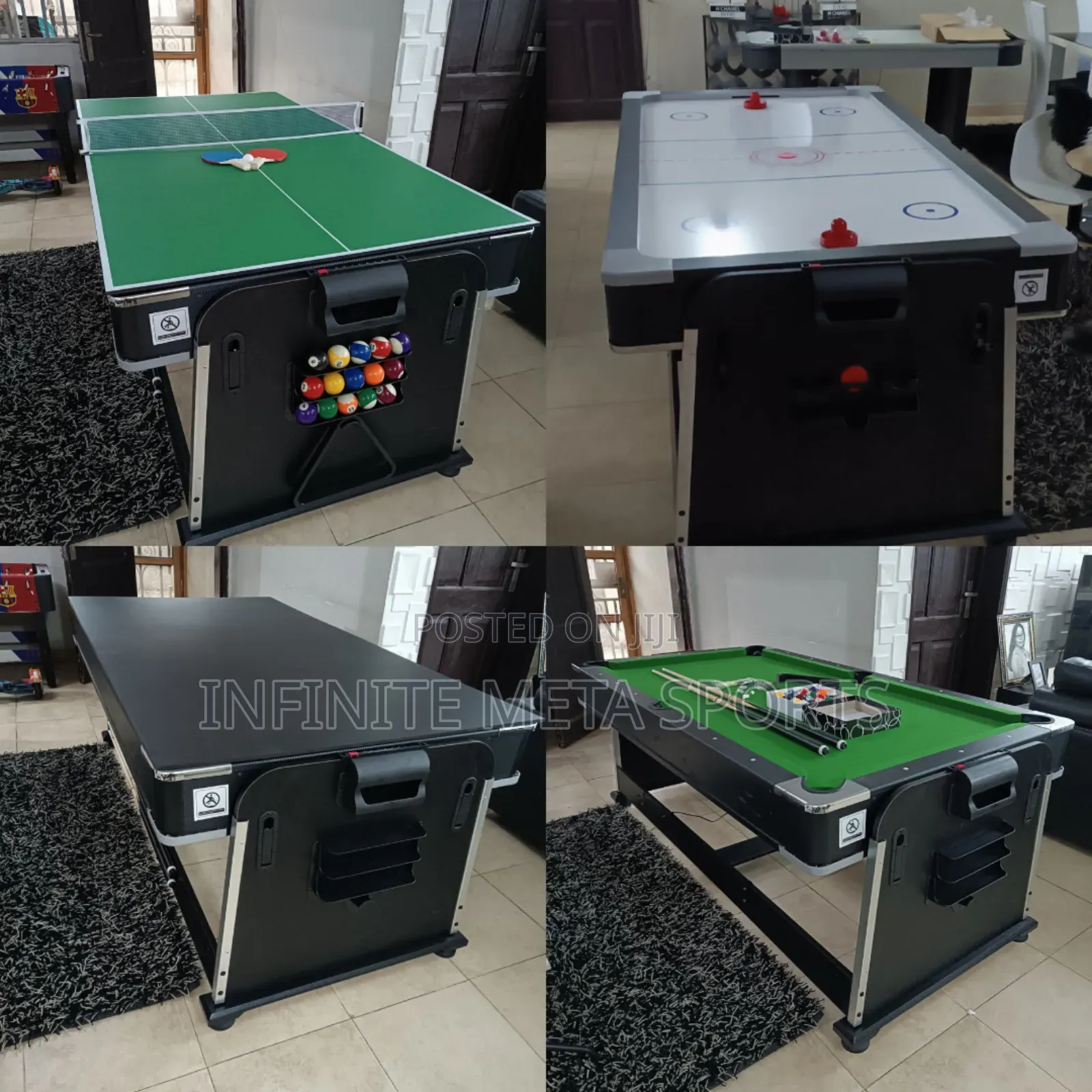 Brand New Quality 4 in 1 Snooker Table