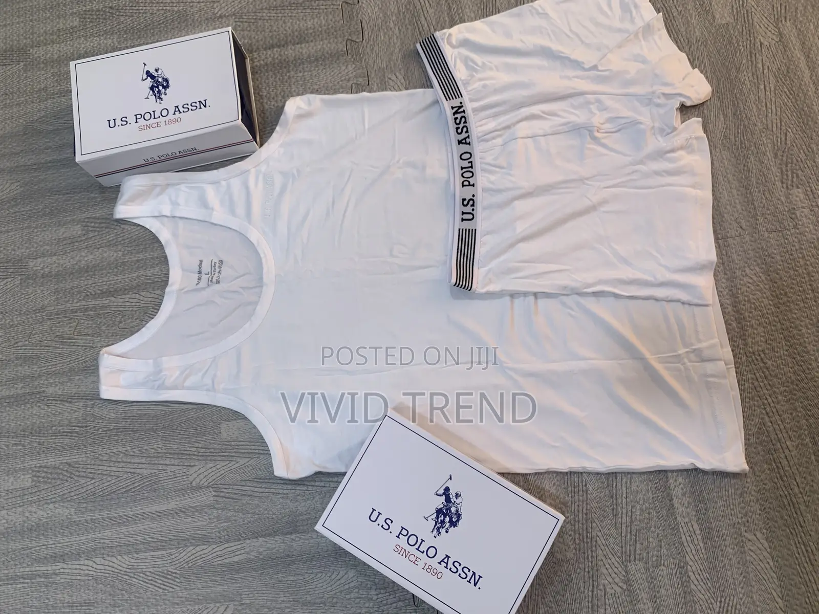 Luxury Boxer Singlet Set