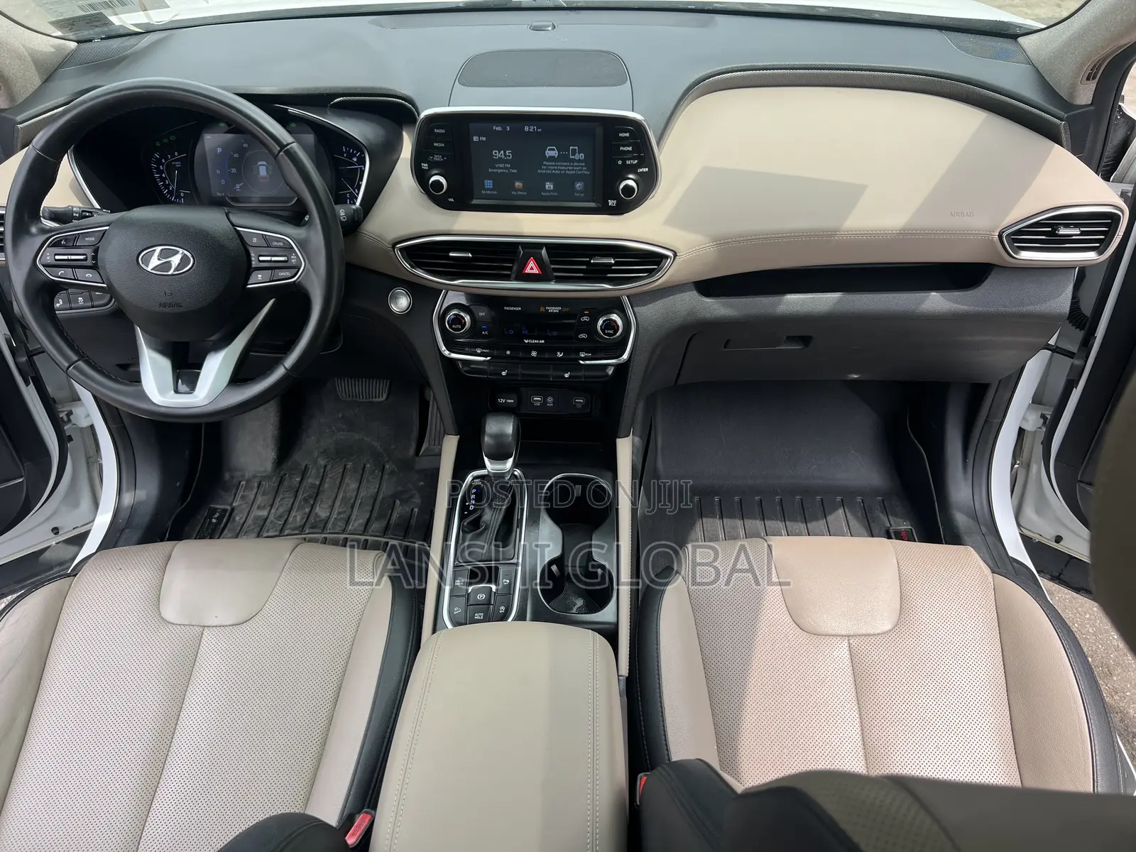 Hyundai Santa Fe Limited 2.4 AWD 2019 White