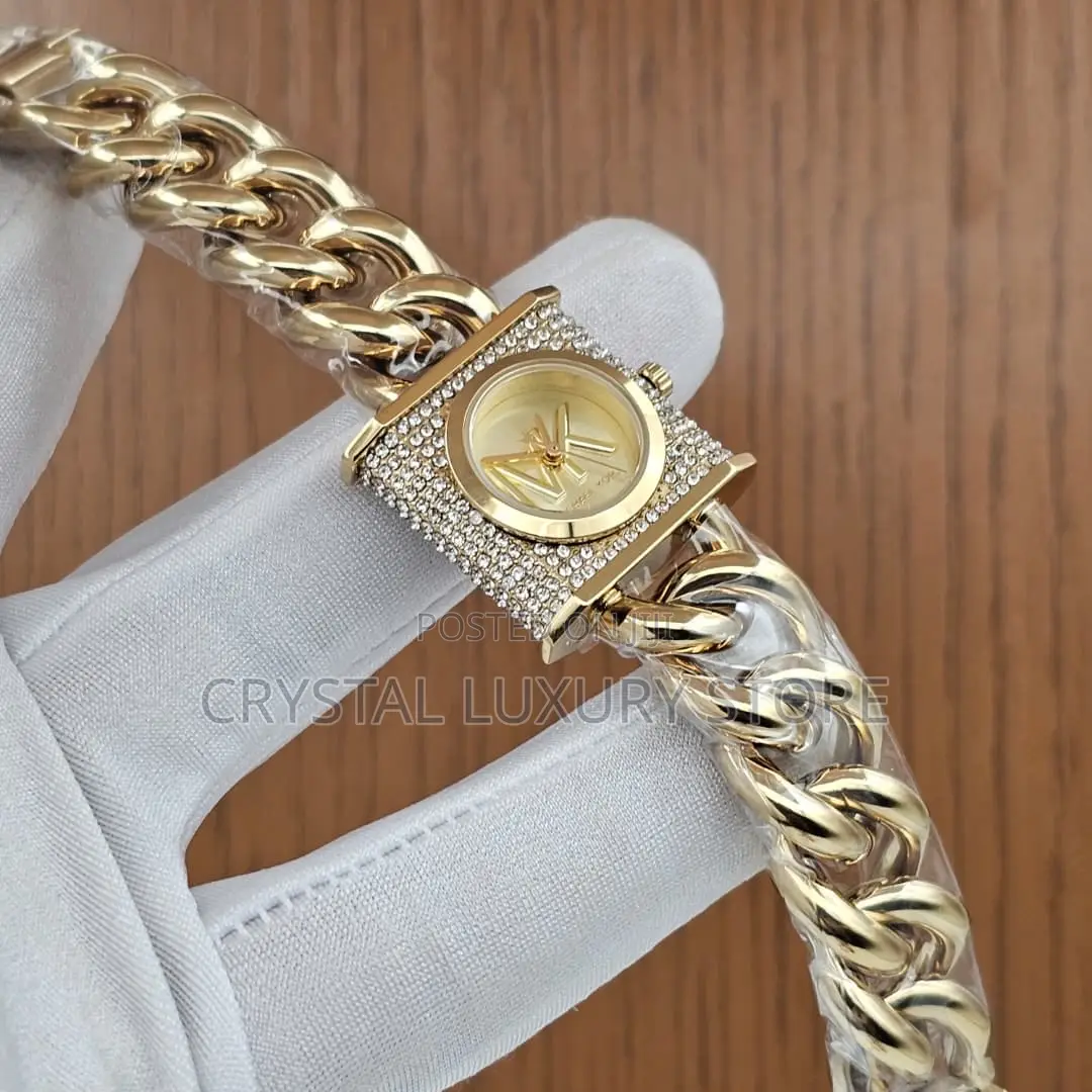 Michael Kors Quality Luxury Ladies Chain Strap Wristwatch