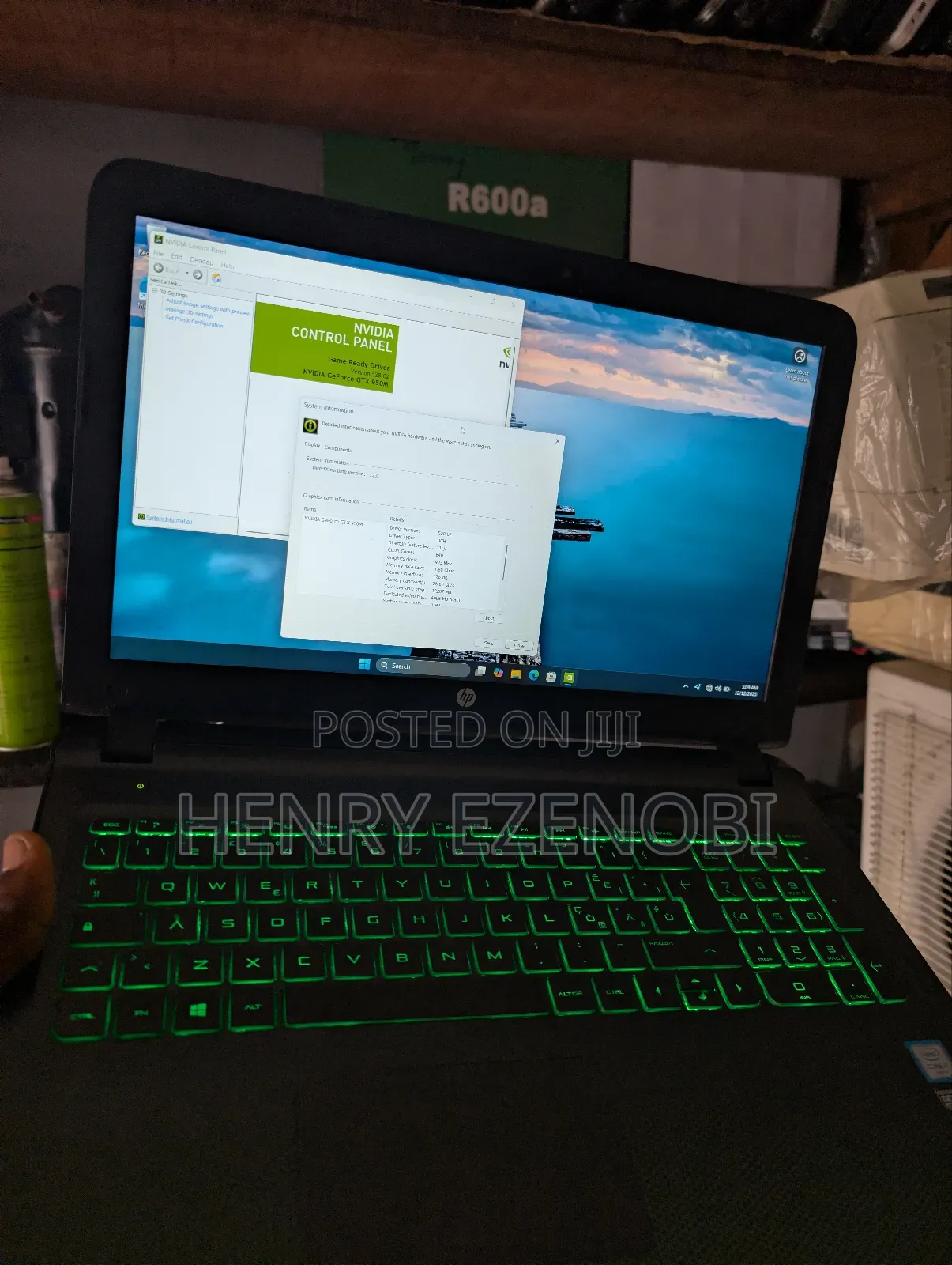 HP Pavilion Gaming Laptop 15-dk2xxx 16GB Intel Core i7 HDD+SSD 256GB