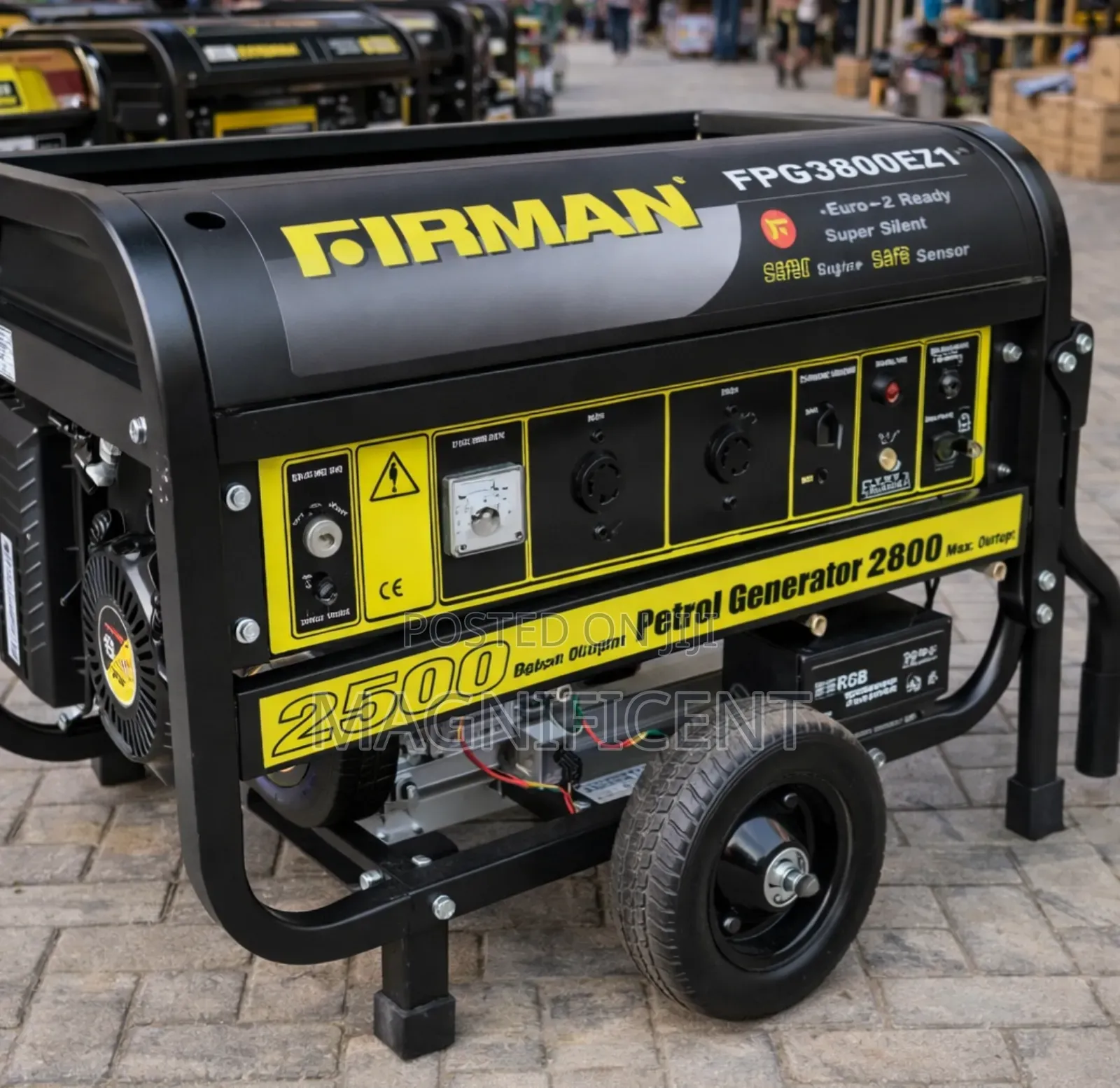 3.5 Kva 100% Copper Coil Original Fpg3800e2 Fireman