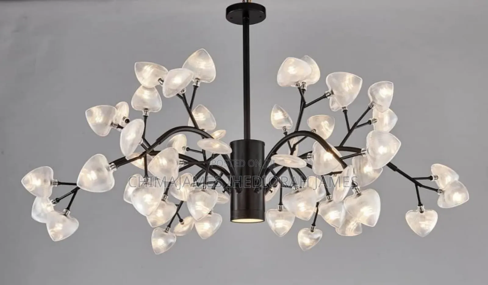Branch Shape Firefly Ceiling Chandelier for House Baby Kid Living Roo