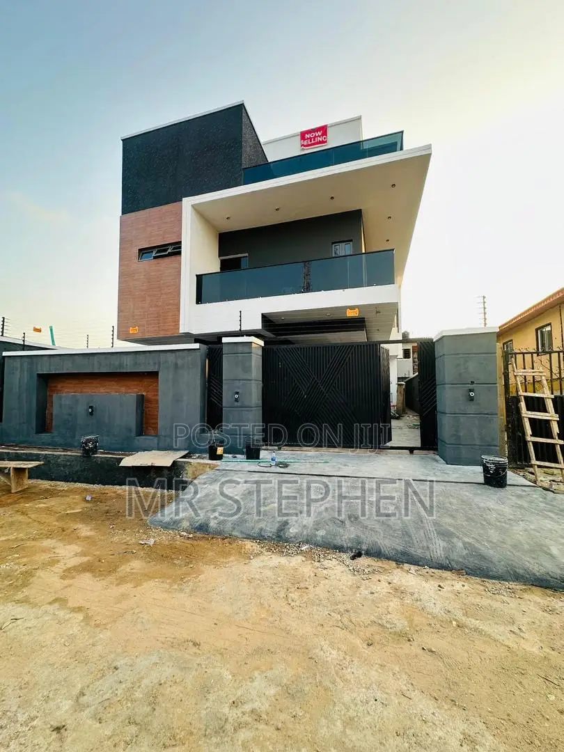 Smart 5 Bedroom Fully Detached Duplex With Cinema and a Bq at Magodo