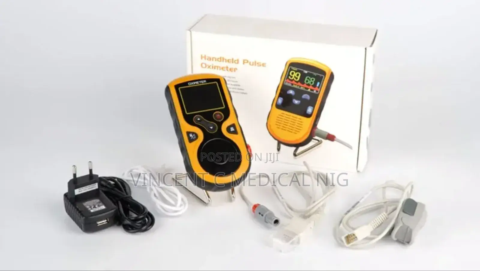 Hand-Held Medical Pulse Oximeter