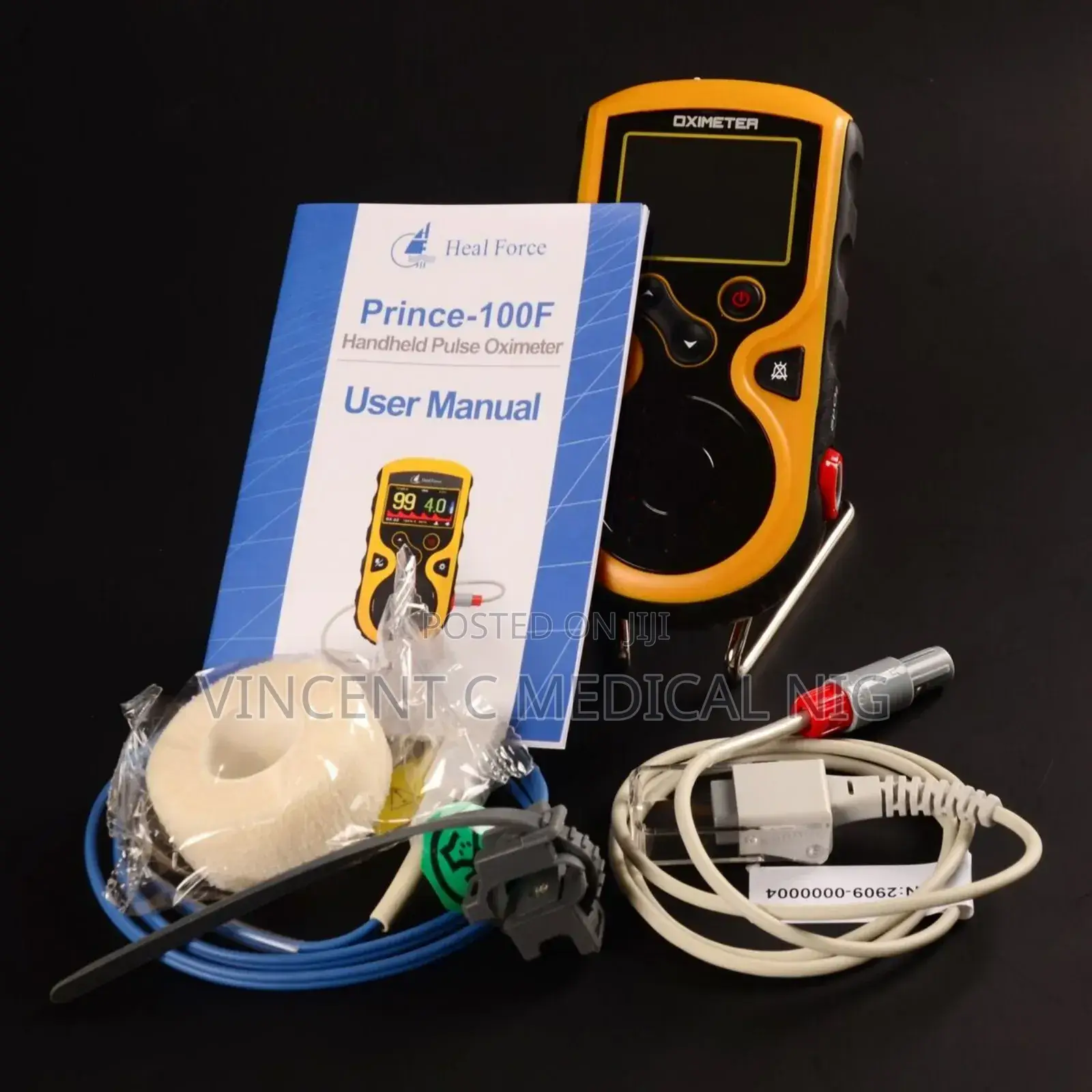 Hand-Held Medical Pulse Oximeter