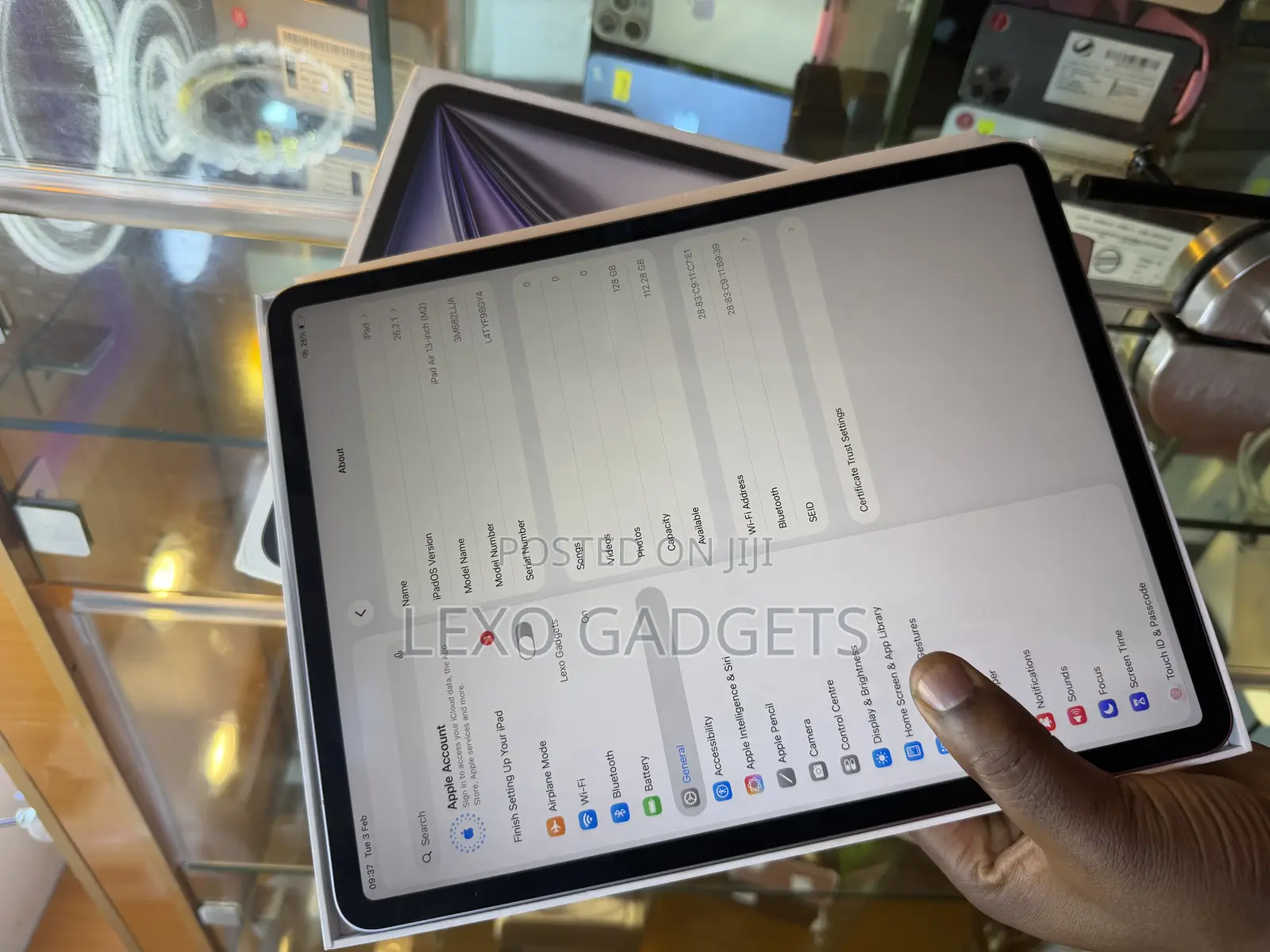 Apple iPad Air 13 (2024) 128 GB Gray