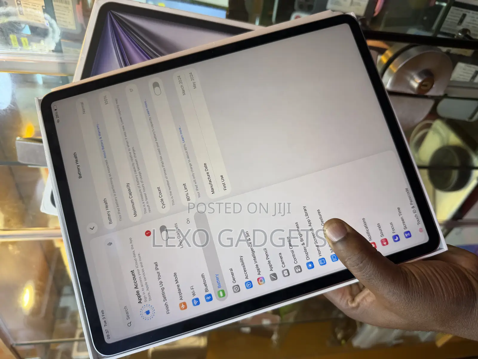 Apple iPad Air 13 (2024) 128 GB Gray