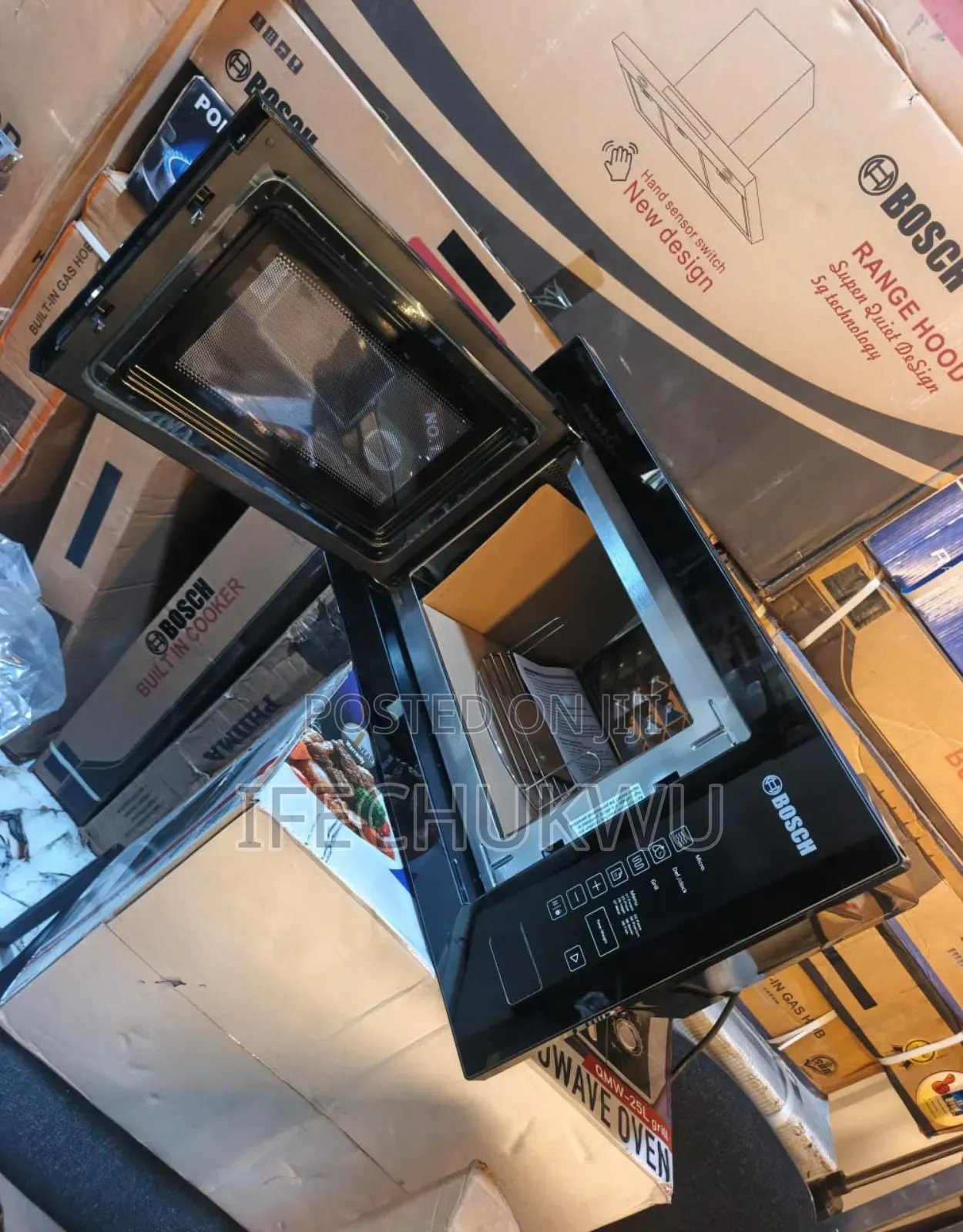 Original Bosch Inbuilt Digital Control Electric Microwave With Grill