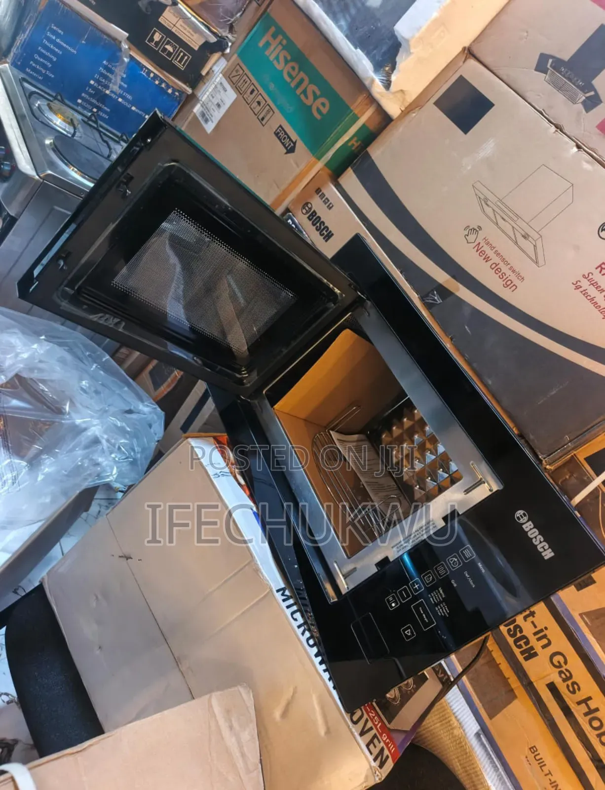 Original Bosch Inbuilt Digital Control Electric Microwave With Grill