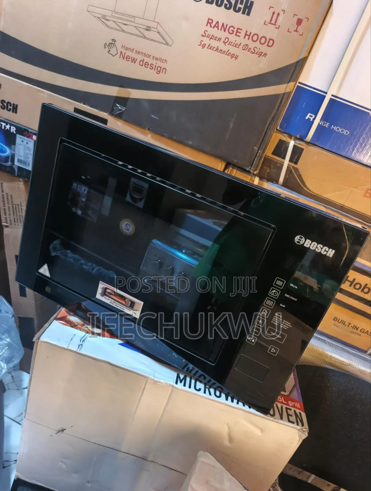 Original Bosch Inbuilt Digital Control Electric Microwave With Grill