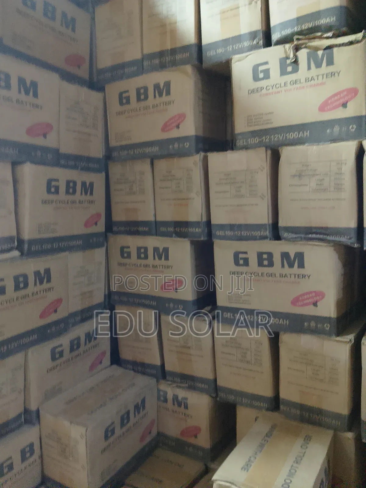 Solar Battery GBM 100a 12v