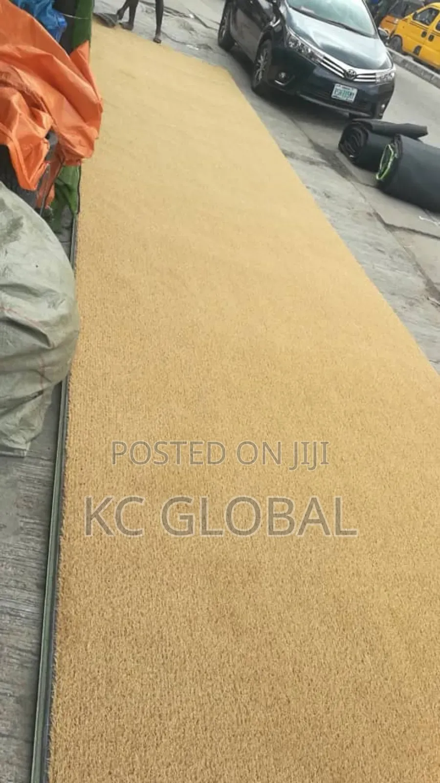 Artificial Grass 30mm Red Available for Decoration Available