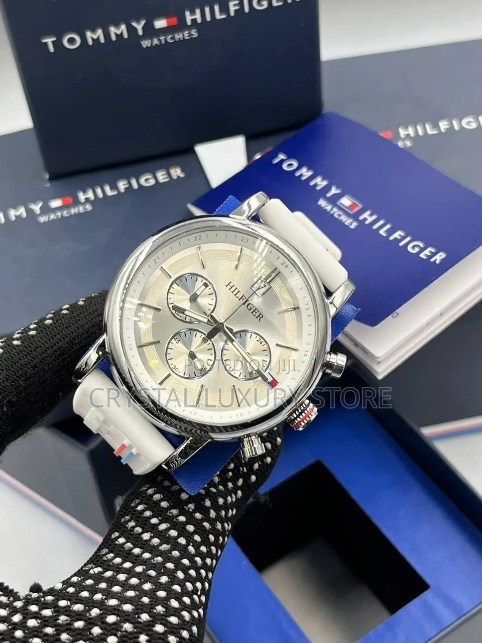 Tommy Hilfiger Quality Luxury Men Genuine Wristwatch