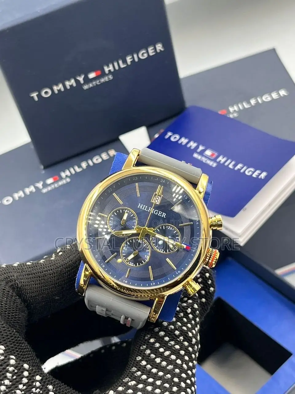 Tommy Hilfiger Quality Luxury Men Genuine Wristwatch