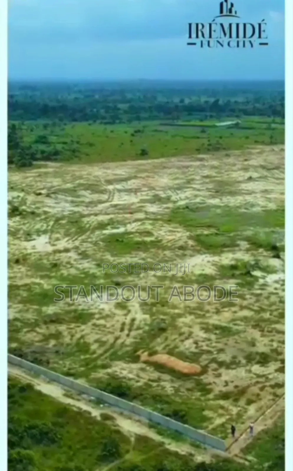 Get a 600sqm at Iremide Fun City