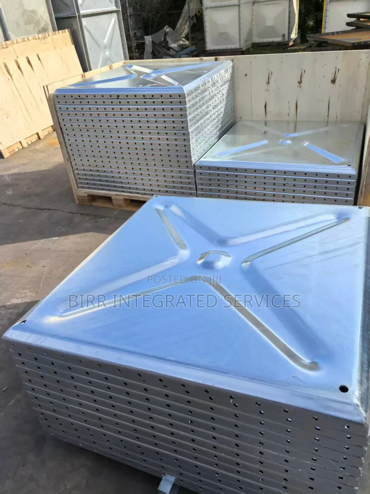 Hdg Sectional Bolted Pressed Steel Water Tank Panels