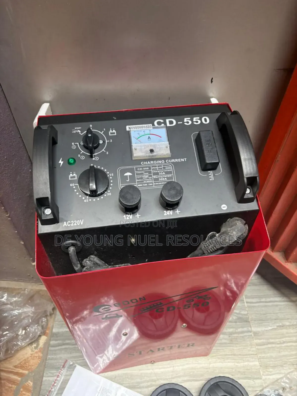 Industry Battery Charger Machine 550amp