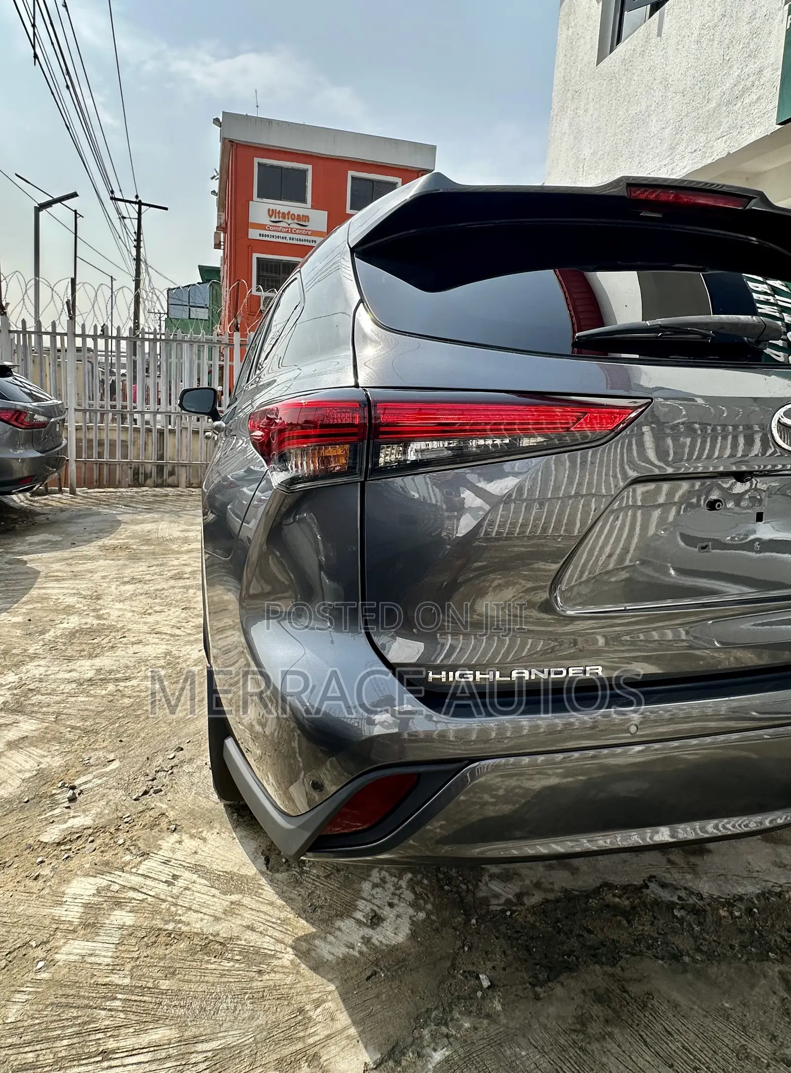 Toyota Highlander Limited 2021 Gray
