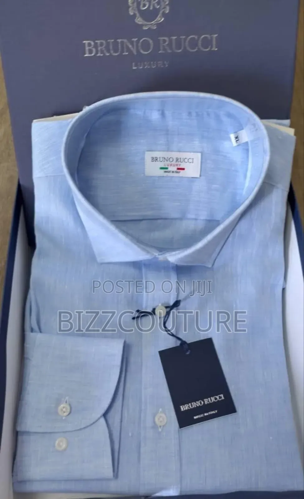 Original Italian Bruno Ricci Shirts Available in Store