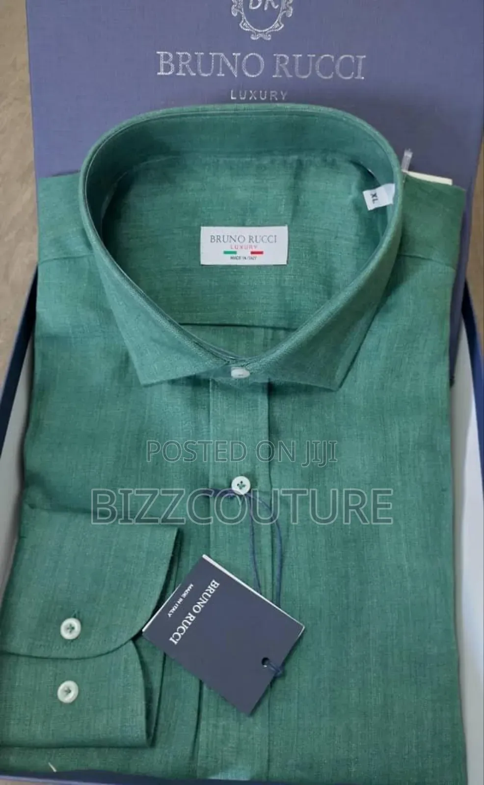 Original Italian Bruno Ricci Shirts Available in Store