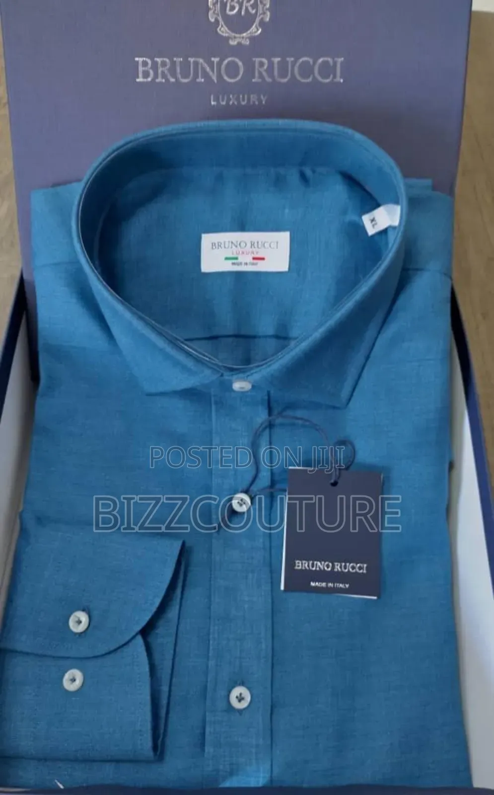 Original Italian Bruno Ricci Shirts Available in Store