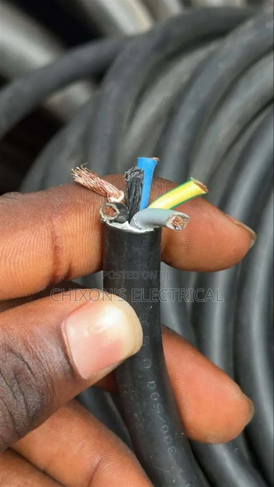 4mmx5core Flexible Cable PVC