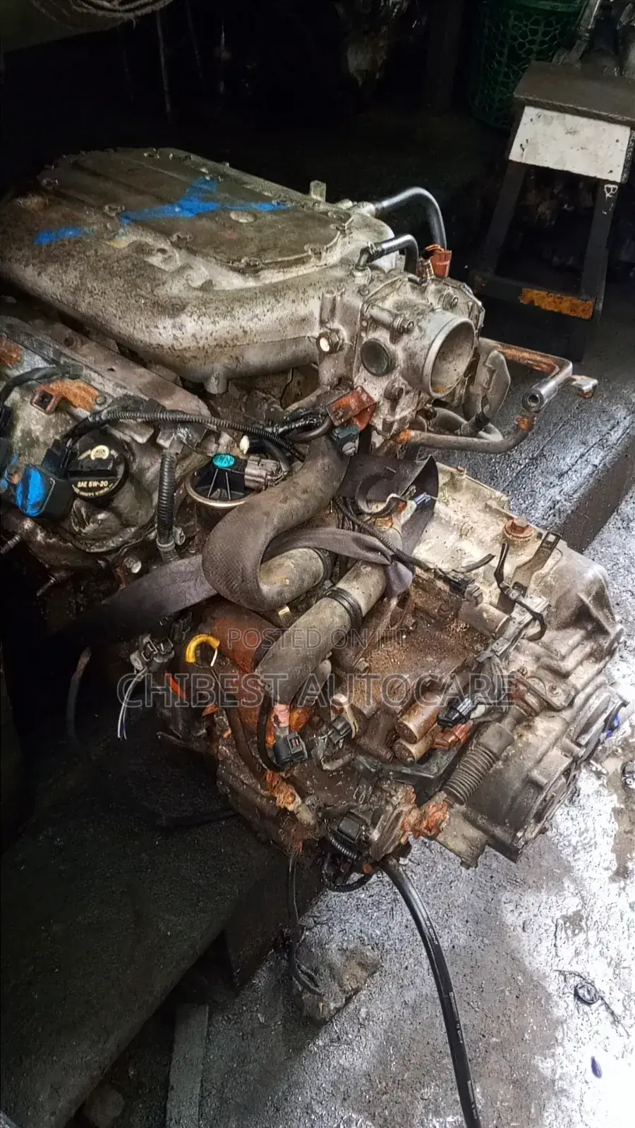 Complete Engine and Gearbox for Honda Ridgeline 2005/2006 Model